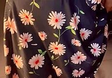 He Watches Rosa Vermelha Sitting, Unable To Do Anything As She Masturbates Her Pussy