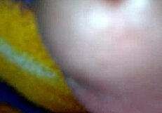 Mommy Gives Quickie Handjob And Fingering In Bed With Big Cock