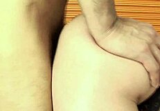 Japanese babe gets clit rubbed then hard fucked after golf