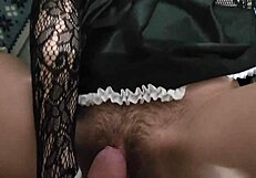 Horny Halloween Babe Uses Vibrator After Party