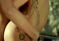 cougar milfs kissing and masturbating together again?