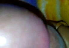 Mommy Gives Quickie Handjob And Fingering In Bed With Big Cock