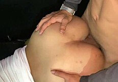 Teen Brunette Stepsister Gets Milked After Interracial Sex