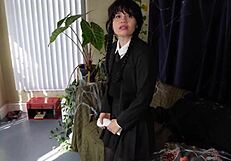 Wednesday Addams takes huge black dick deep in doggystyle.