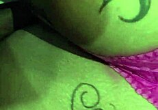 i grabbed her lying down and ate her deliciously, enjoying her fat ass.