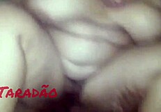 Fat latina BBW hints at anal pleasure with cumshot on hairy pussy