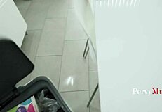 Australian cougar roleplays mommy with blonde bitch