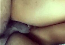 African teen 18+ gets fucked hard and gets cum in her pussy