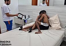 Victoria Ferraz's intense first time behind the scenes.