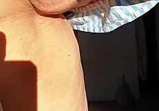 maturemons for large labia lovers, spreading her huge big pussy lips close up.