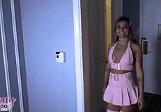 stepdad seth brogan and stepdaughter mia kay share a family moment