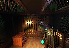 Does the monster cock with legs try to fuck me? I escape!