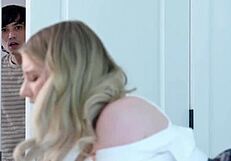 Stepsister Craves More Creampie from Stepbro After Fuck