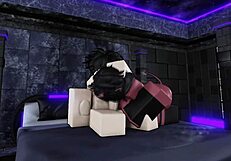 narrating my hardcore sex session with a fan in roblox, riding and blowing him