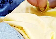 Indian bhabi fucks husband's friend with dirty talk in bedroom?