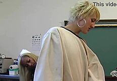 Is Nasty Maxine X's fingering session with the nurse too intense to handle?