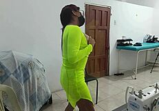 Whore Gets Groped and Ass Shaken at Work in Roleplay