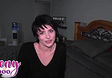 Neighbor's daughter kitty lockout leads to hot fuck