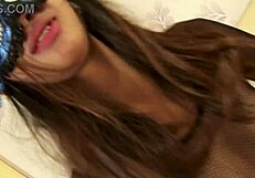 Thai beauty fingered and fucked intensely