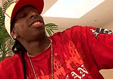 Nyomi checks her assistant's cock in various positions