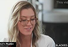 Blacked BBC Hungry Blonde Addison Vodka Begs to Be Bent Over and Fucked Like a Toy