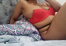 Hot stepmom moans loudly until she comes!