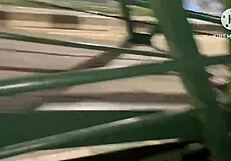 wife flashing in public with husband