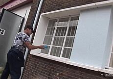 Sixty Nine Triggers Massive Orgasm in Brunette's Shaved Pussy!