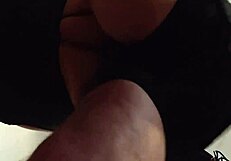 What a fun night in the sling with bareback anal!