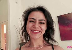 Hot Babe Robbin Rose Endures Double Penetration and Double Vaginal