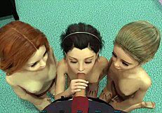 Foursome with my step daughter 18years old they are so horny little 18+ teen 18+ so hot to fucking with them!!