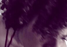 BBW college girl masturbates in home video