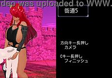 Anime game hentai with intense M勇クエスト　鬼 action