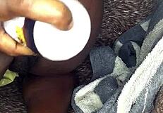 hello everyone i got this bottle as a fan gift and decided to ride it for some fun creampie action