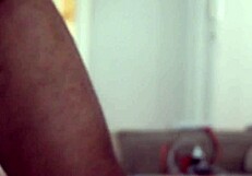 Amateur cums hard on monster cock orgasm