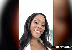 My best friend's hot ebony wife August Skye came over horny, and I fucked her wet pussy.