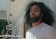 curvy jenna starr fucks james in lingerie on mothers day