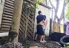 Husband left, bricklayer alone for quote