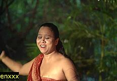 Naughty bhabhi rainy day sex with devar cheating wife sex. intense big cock pounding.