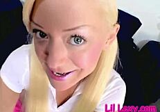 Sweet Lil Lexy Gets Hardcore Assfuck, Orgasms in Mouth