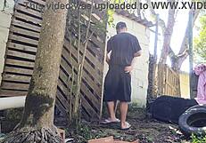 Husband left, bricklayer alone for quote