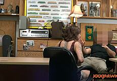 Big Boobs Woman Nailed By Nasty Pawn Guy