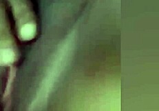 Ebony colleague films herself masturbating hard in the shower and sends the video