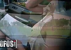 Jessie wylde gets fucked hard in car by charles dera