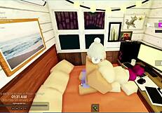 Hot Girlfriend Strips Naked And Fucks Big Cock