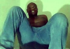 Spreading Legs On New White Bed For Intense Masturbation In Squid Position