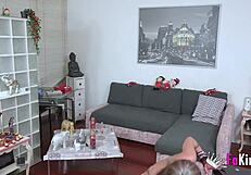 Colombian Mom Deflowers Little Nico First Time.