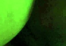 Sweet midnight sex turns wild with dripping wet pussy and ripped clothes