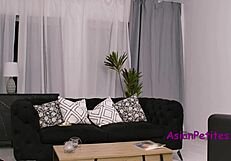 Asian Teen's Sneaky Thrill As Her Pussy Gets Filled