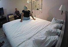 Personal casting session with a doll-like performer